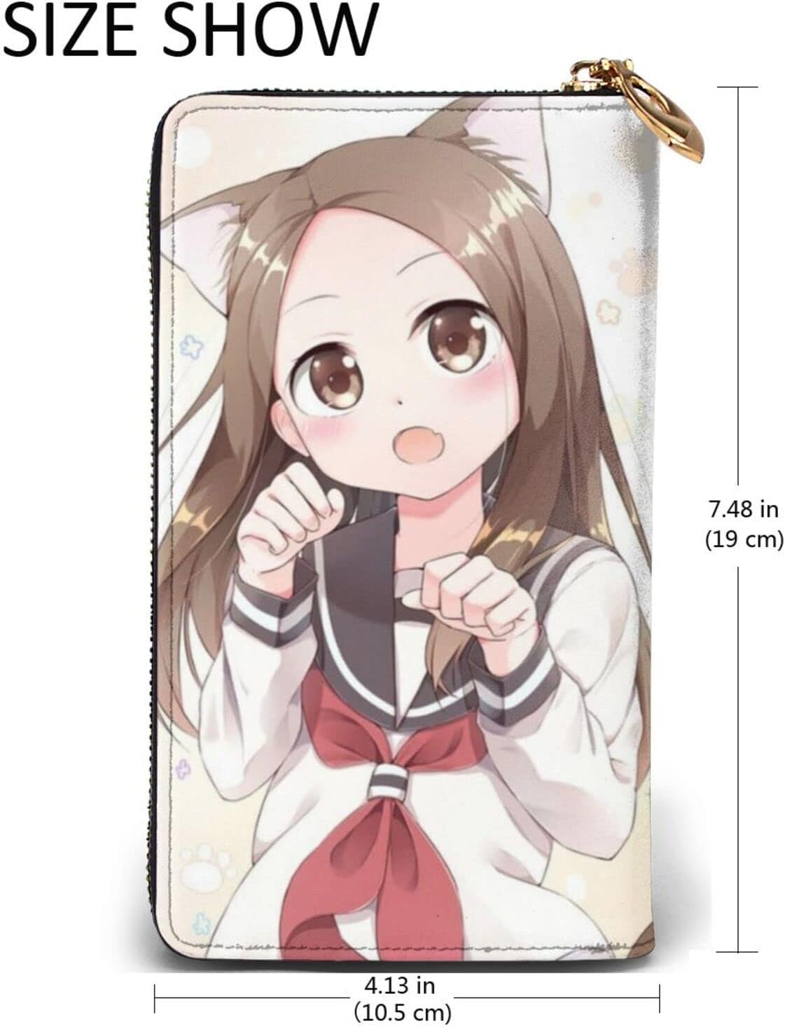 からかい上手の高木さん／長財布 RFSHOP] からかい上手の高木さん (15) 革財布 長財布 カード12枚収納可能